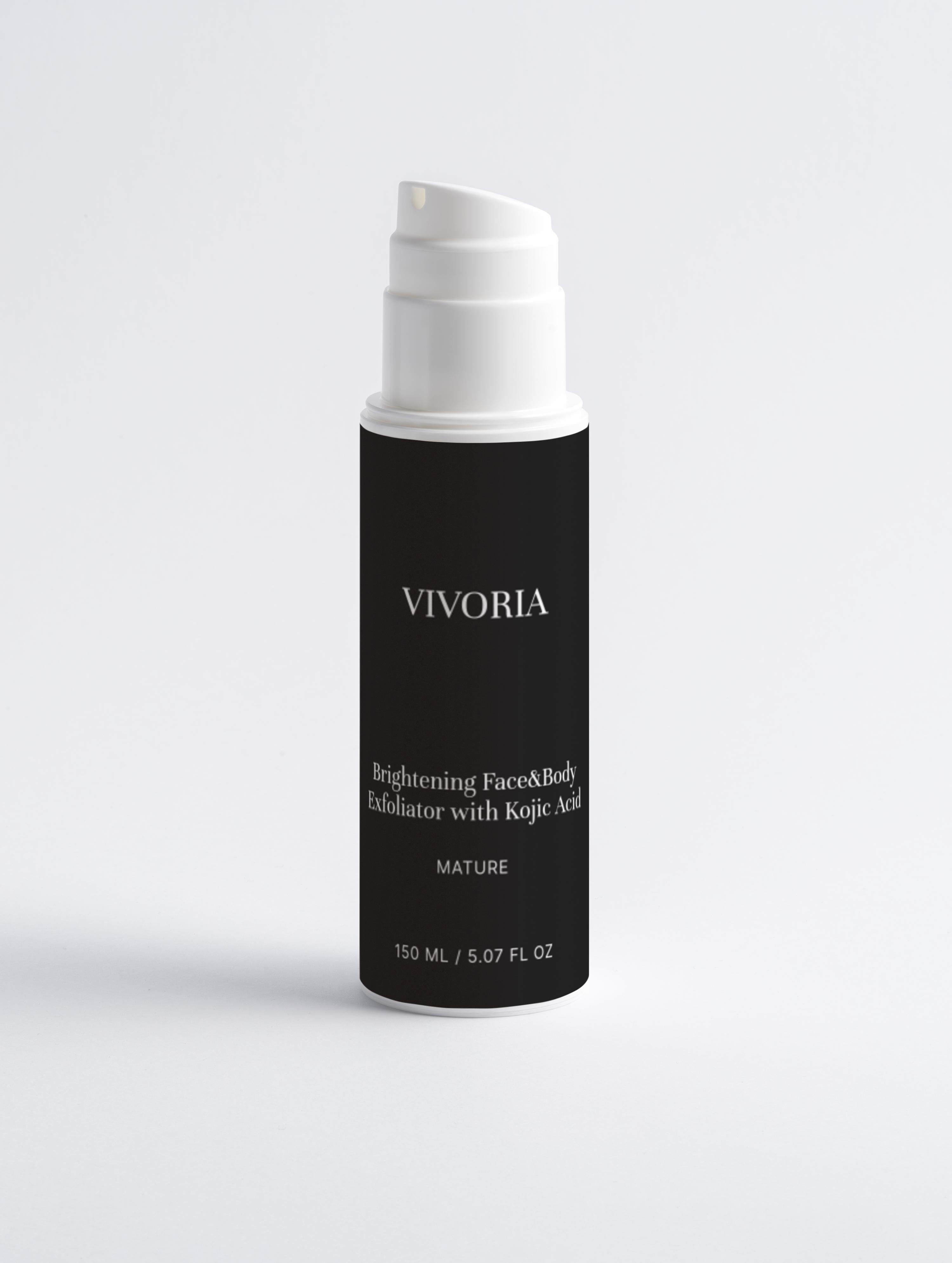 Brightening Face & Body Exfoliator with Kojic Acid
